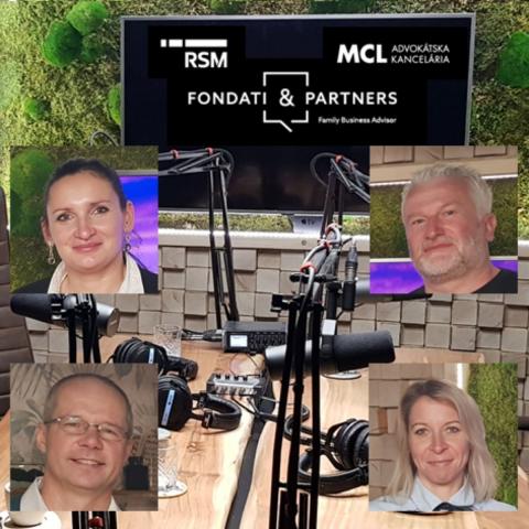 Podcast Rodinné podnikanie by FONDATI & PARTNERS, RSM, AK MCL